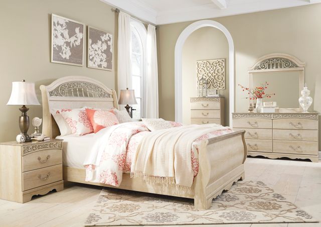 Signature Design by Ashley® Catalina Queen Sleigh Headboard-3