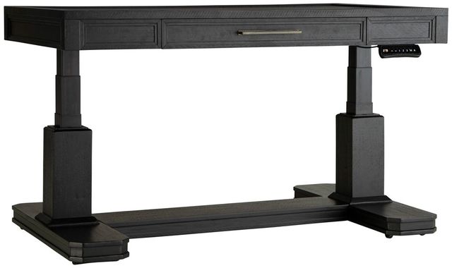 aspenhome® Camden Black Adjustable Cocktail Table-1