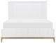Legacy Classic Melrose Cloud White/Desert Oak King Sculpted Panel Bed-2