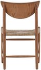 Furniture Classics Simpson Brown/Natural Side Chair-3