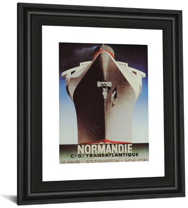 Classy Art Normandie Framed Print Wall Art-1