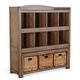 Sunny Designs™ Buck Skin Storage Bookcase with Trundle Bench-0