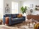 Stone & Leigh Soho Marine Leather Sofa-1
