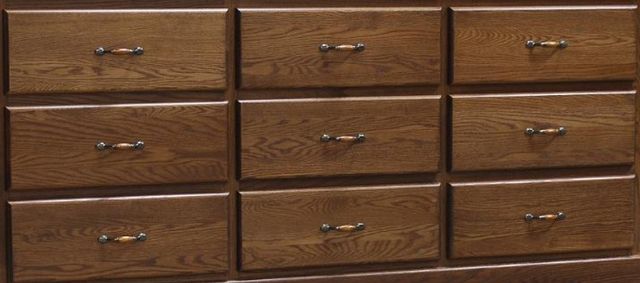 Wolfcraft Furniture Vesper Brown Wide Dresser-1