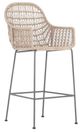 Four Hands Bandera Wicker Outdoor Bar Stool-0