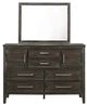 New Classic® Home Furnishings Andover 4-Piece Nutmeg Queen Panel Bedroom Set-3