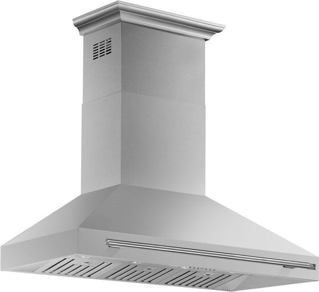 FORNO® Aria Series Alta Qualita 48" White Wall Mounted Range Hood  -1