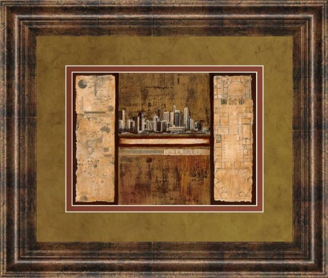 Classy Art City View I by Tava Studio-0