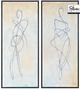 Renwil® Self 2-Piece Black Wall Art Set-0