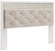 Signature Design by Ashley® Altyra 3-Piece White King Upholstered Panel Headboard Bedroom Set-1