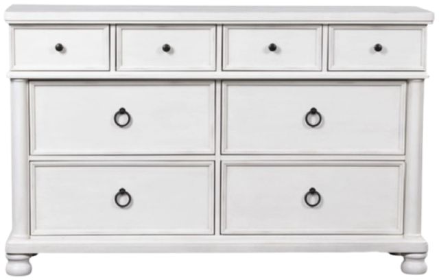 Signature Design by Ashley® Rowlenstown Antique White Dresser-1
