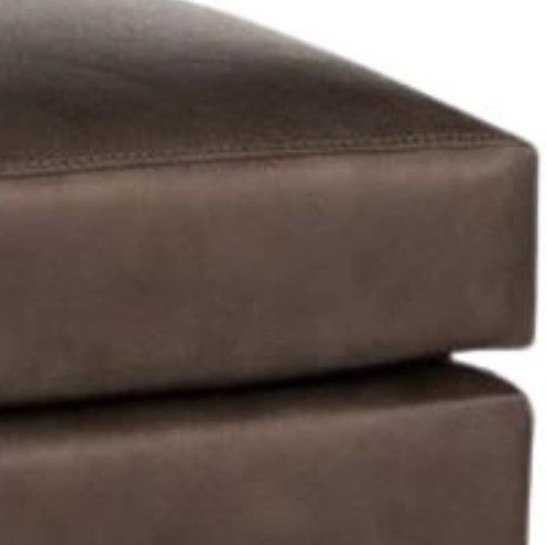 Smith Brothers Customizable 538 Leather Ottoman-1
