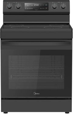 Midea® 30" Black Freestanding Electric Range 