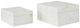 Signature Design by Ashley® Aldenburg 2-Piece Cream Box Set-0