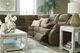 Signature Design by Ashley® Partymate 2-Piece Brindle Reclining Sectional-4