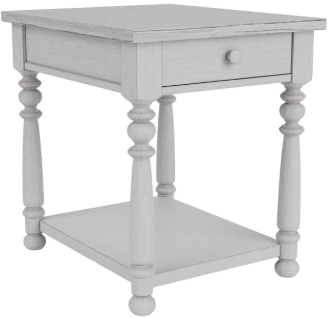 Riverside Furniture Winston Aged Cotton End Table-0