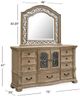 Magnussen Home® Marisol Fawn Shaped Mirror-5