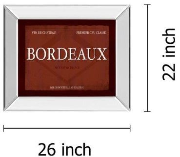Classy Living Paola Viveiros Bordeaux Wall Art-2