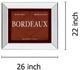 Classy Living Paola Viveiros Bordeaux Wall Art-2