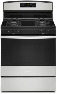 Amana® 30" Stainless Steel Freestanding Gas Range