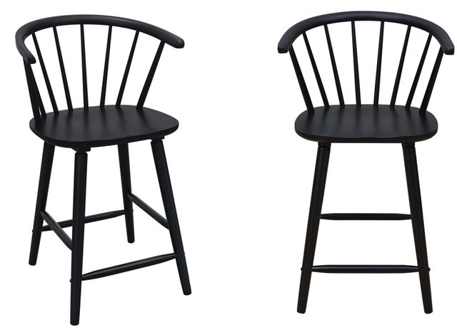 Crown Mark Janna Black Counter Stool-2