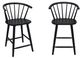 Crown Mark Janna Black Counter Stool-2