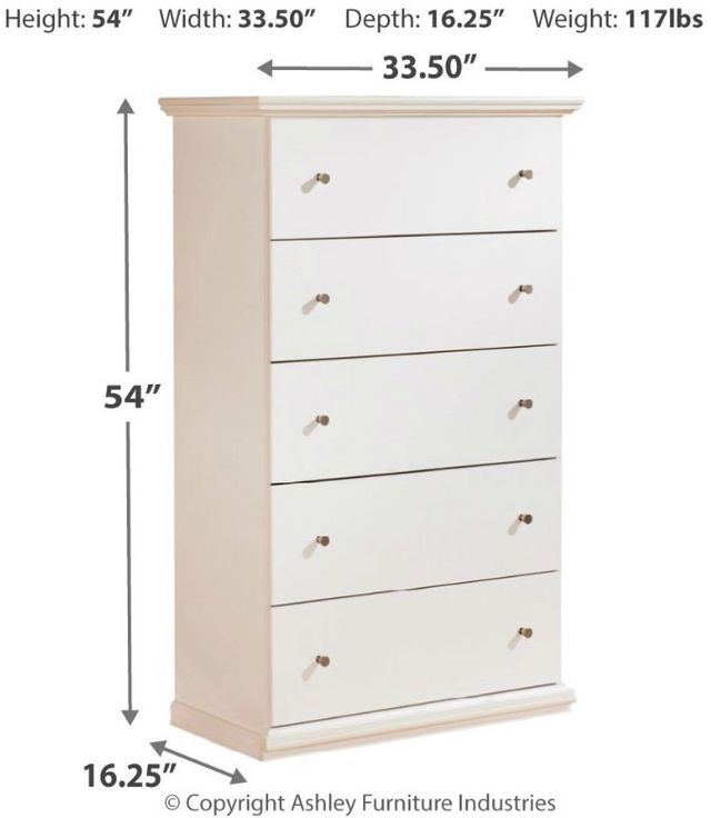 Signature Design by Ashley® Bostwick Shoals White Chest-1