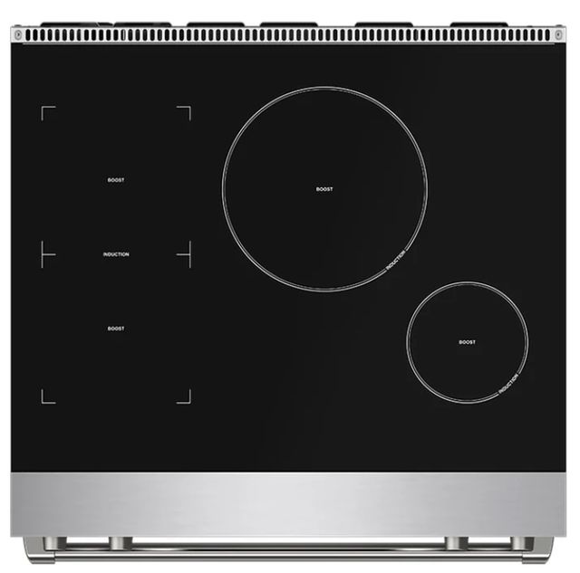 Thor Kitchen® Gordon Ramsay Collection 30" Stainless Steel Pro Style Induction Range with Tilt Panel Touch Control-4
