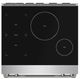 Thor Kitchen® Gordon Ramsay 30" Stainless Steel Freestanding Pro Style Induction Range with Tilt Panel Touch Control in Stainless Steel-4
