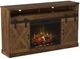 Legends Home Farmhouse Aged Whiskey 66" Fireplace Console-0