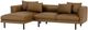 EQ3 Customizable Replay 2-Piece Leather Left-Arm Facing Sofa Sectional and Chaise-0