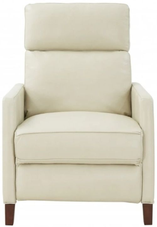 BarcaLounger® James Barone Parchment Leather Power Recliner-3