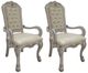 ACME Furniture Dresden 2-Piece Bone White Arm Chair Set-0