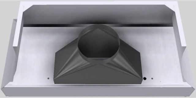Vent-A-Hood® Designer Series 54" White Wall Mounted Range Hood-2