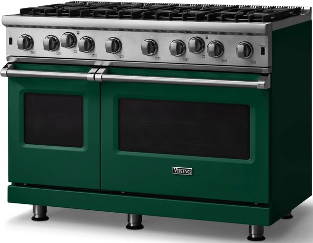 Viking® 5 Series 48” Ivy Pro Style Liquid Propane Gas Range-2