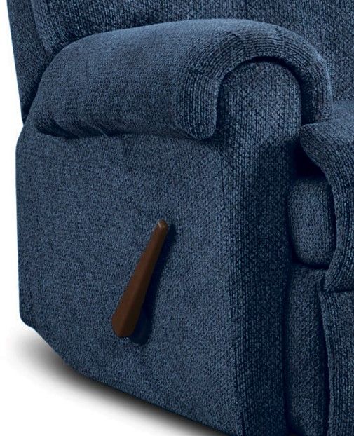 American Wholesale Furniture Kennedy Navy Rocker Recliner-1