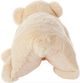 Nourison Home™ Mina Victory Plush Lines Ivory 18''x22'' Bear Stuffed Toy-2