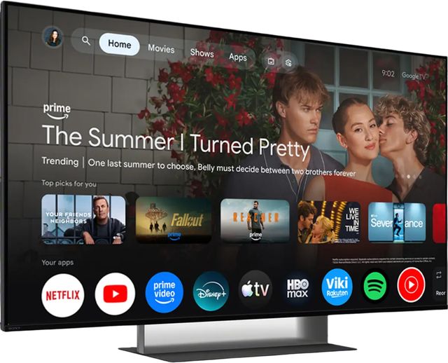 Sony® BRAVIA 7 II 55” Class True RGB 4K HDR Google TV with Gemini-1