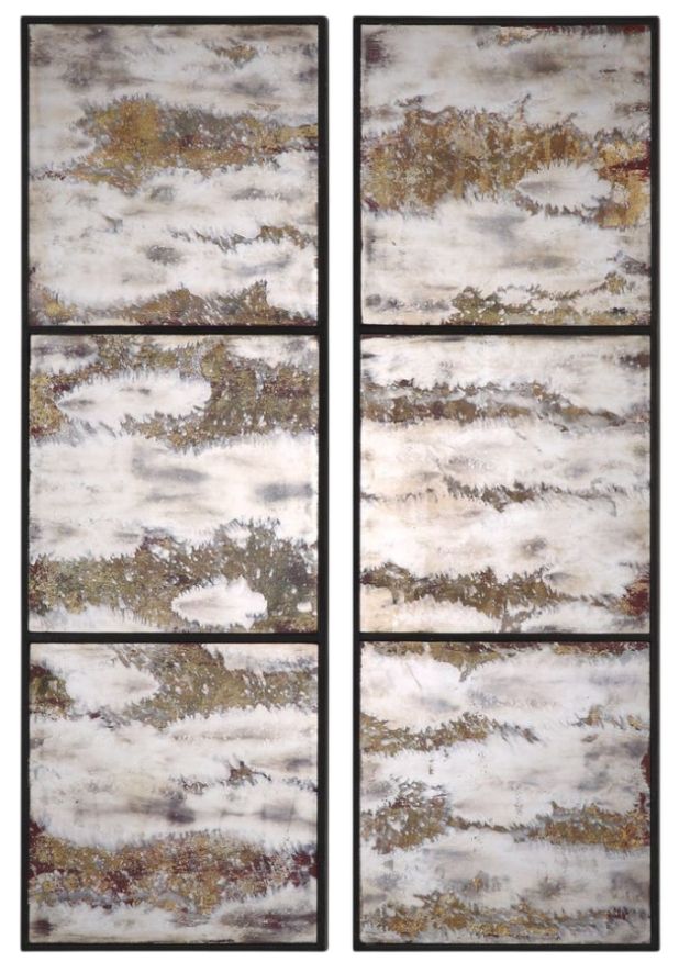 Uttermost® Rahila 2-Piece Antiqued Mirror Wall Decor Set-0