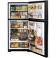 GE® 30" 19.1 Cu. Ft. Black Top Freezer Refrigerator-2