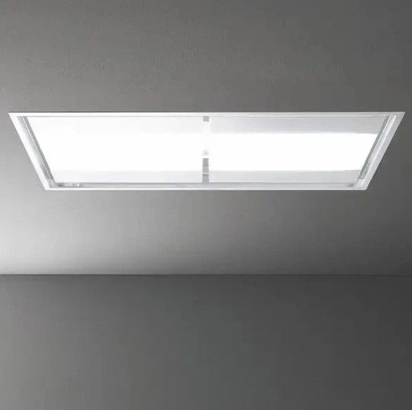 Falmec Nuvola 140 54" Painted White Steel Insert Range Hood-1