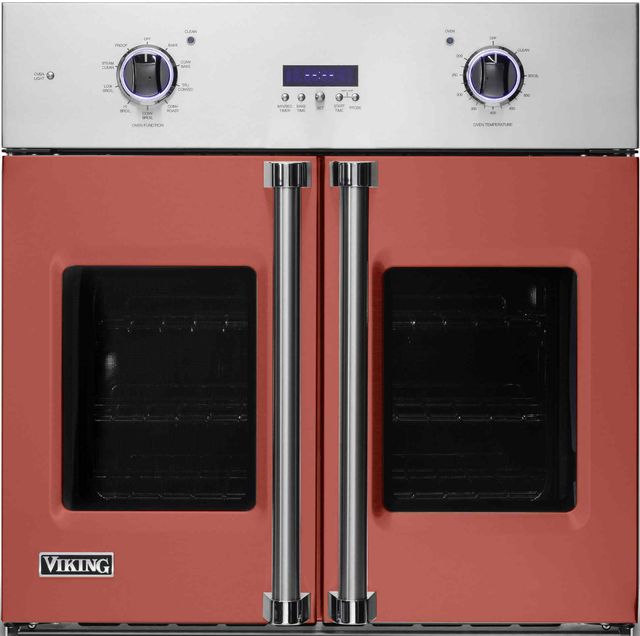 Viking® 7 Series 30" Spiced Cider Electric Single French-Door Oven-0