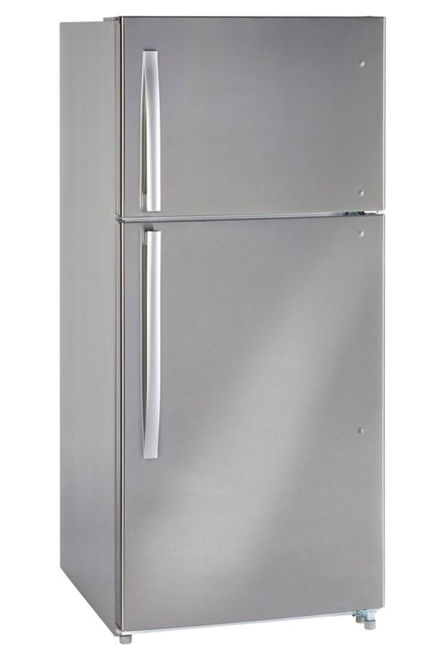 Moffat® 18.0 Cu. Ft. Stainless Steel Top Freezer Refrigerator-1