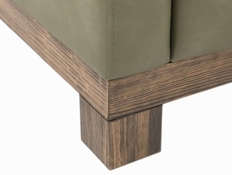 International Furniture Direct Natural Teca Olive Loveseat-4