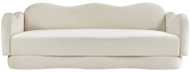 Meridian Furniture Bloom Cream Upholstered Sofa-2