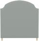 Jonathan Louis Design Lab French Blue King Plain Upholstered Headboard-1