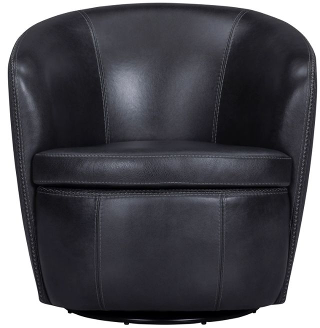 Parker House® Barolo Vintage Onyx Swivel Club Chair-2