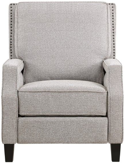 Homelegance® Berenson Coconut Manual Push Back Recliner-2