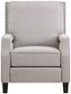 Homelegance® Berenson Coconut Manual Push Back Recliner-2