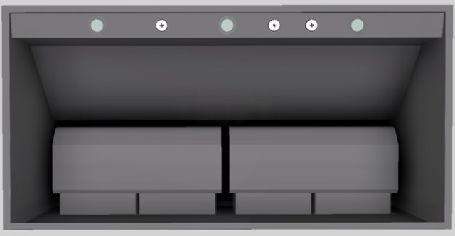 Vent-A-Hood® 48" Gunsmoke Wall Mounted Range Hood-1